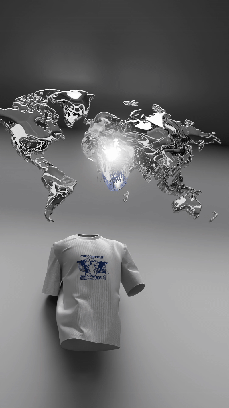 WHITE-BLUE TEE (NEW YEARS SALE)